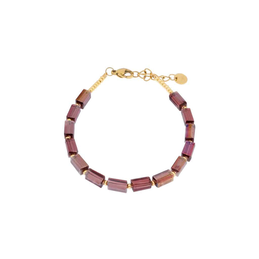 Armband Shiny Purple-gold