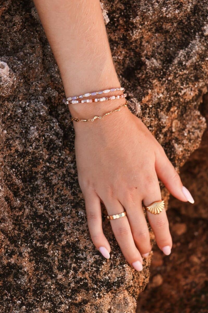 Armband Terra Lilac-gold