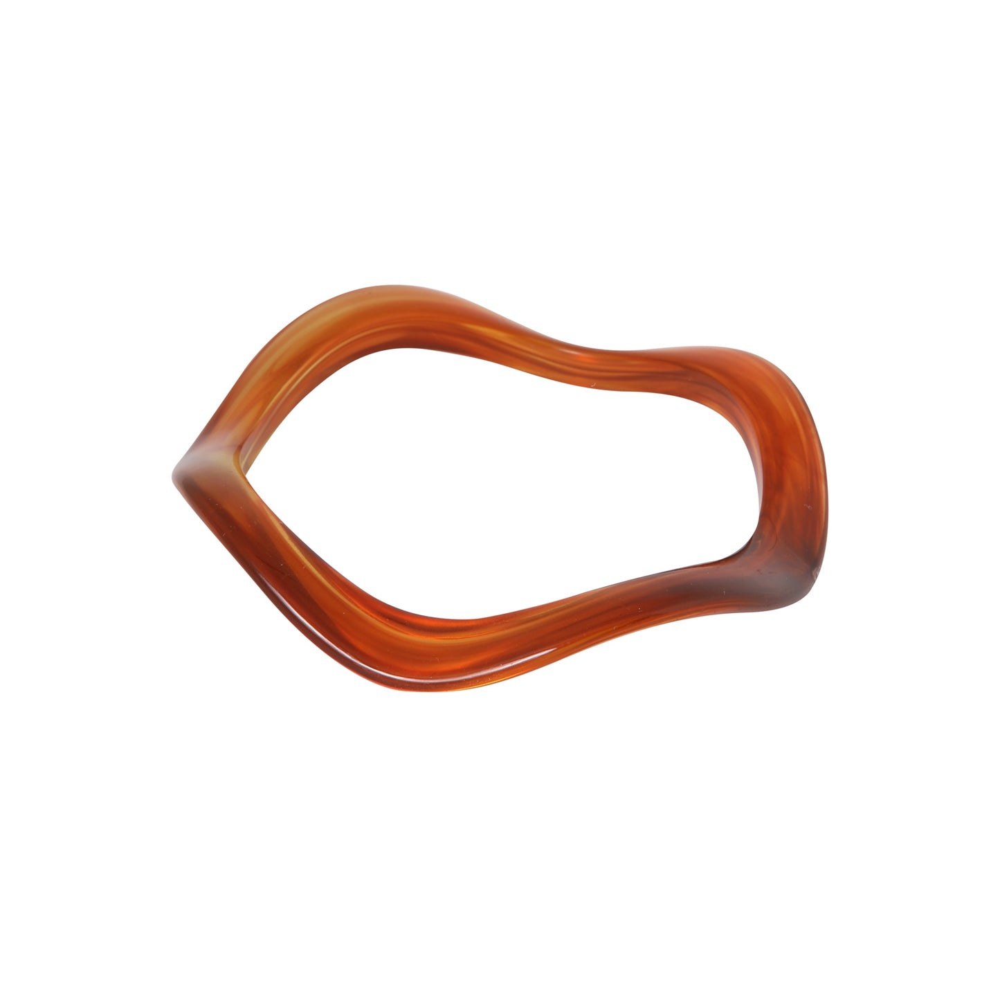 Armband Bangle Wave-brown
