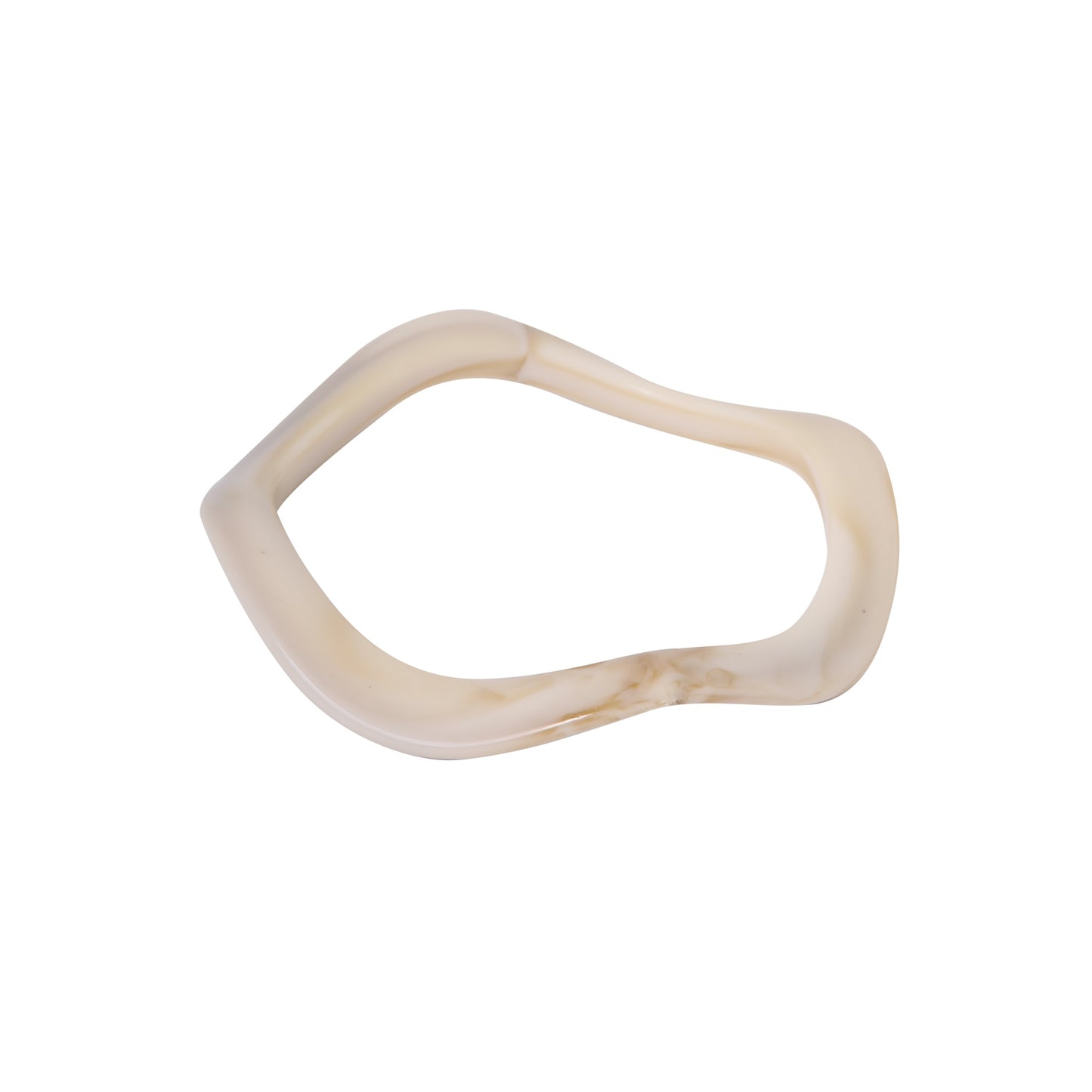 Armband Bangle Wave-white