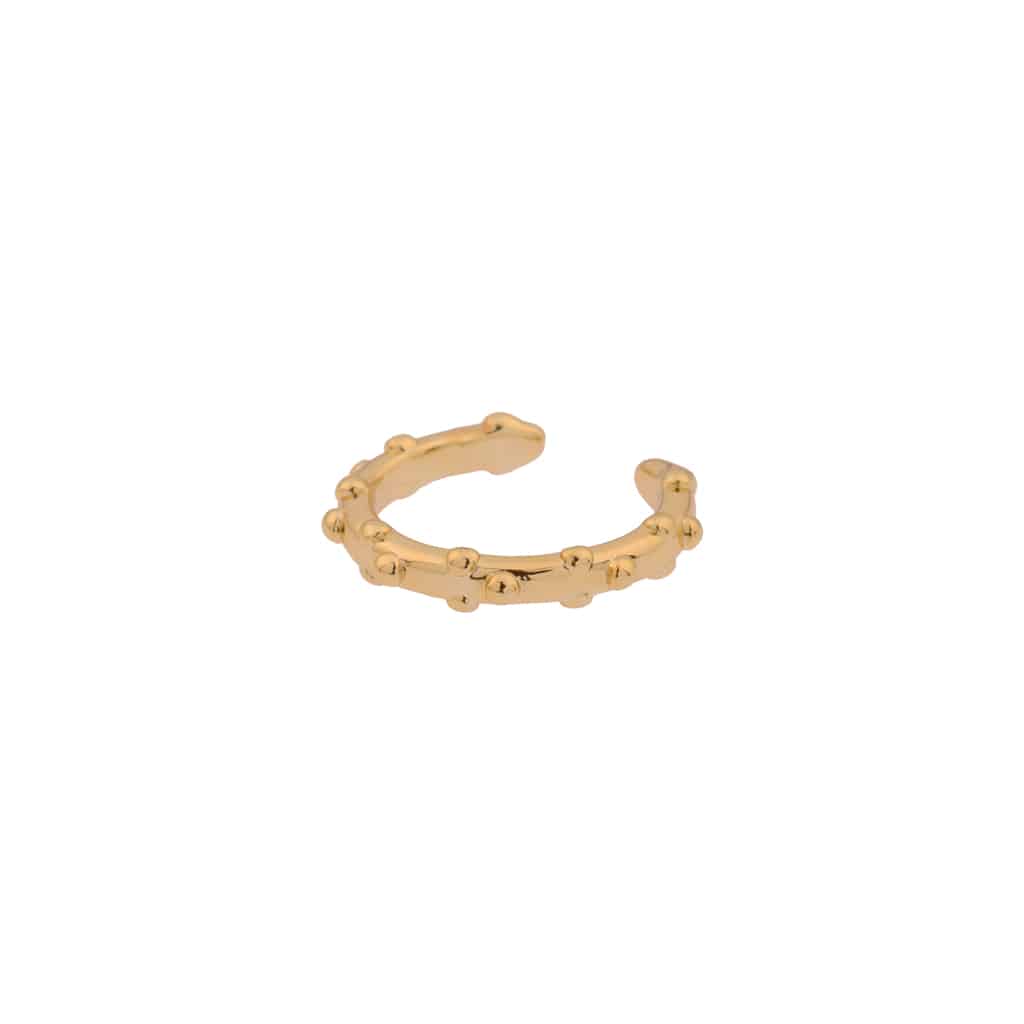 Earcuff Dottie-gold