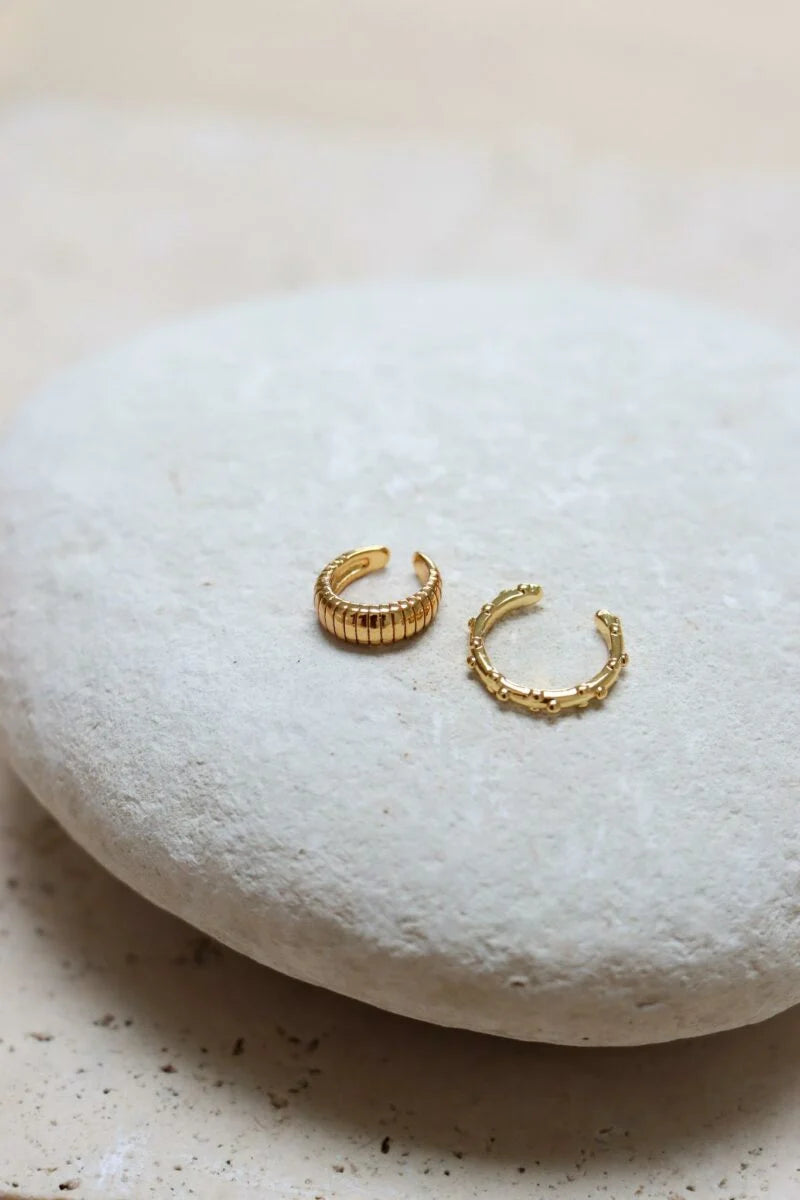 Earcuff Dottie-gold