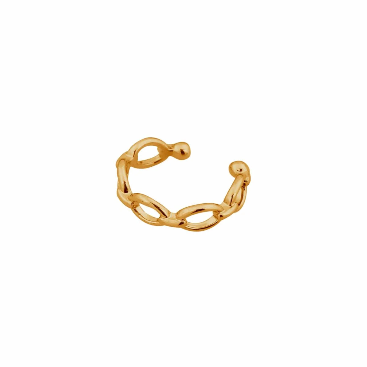 Earcuff Single Chain-gold