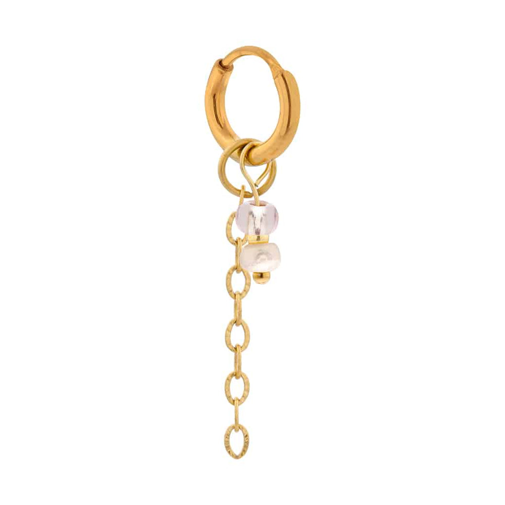 Oorbel Single Hoop Coastal Shine-gold