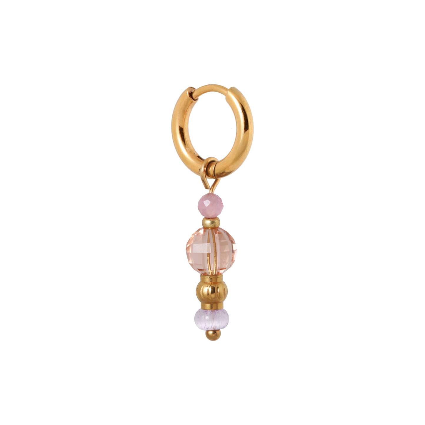 Oorbel Single Hoop Dolly-gold