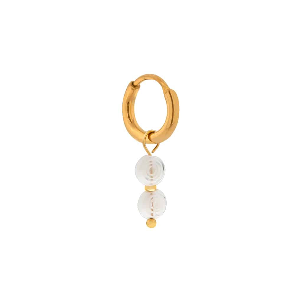 Oorbel Single Hoop Lagoon-gold