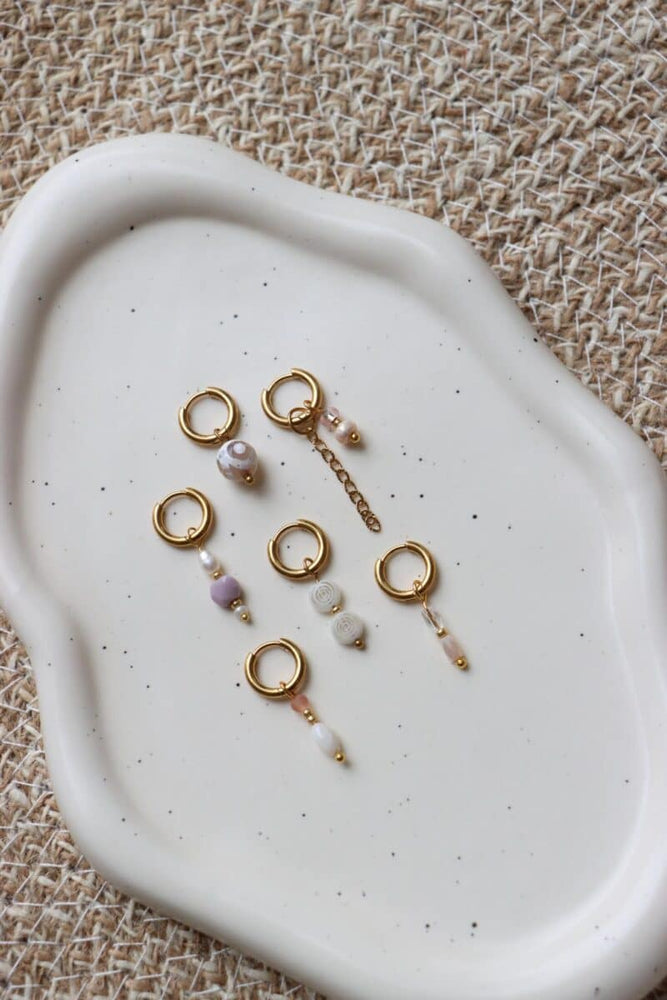 Oorbel Single Hoop Lagoon-gold