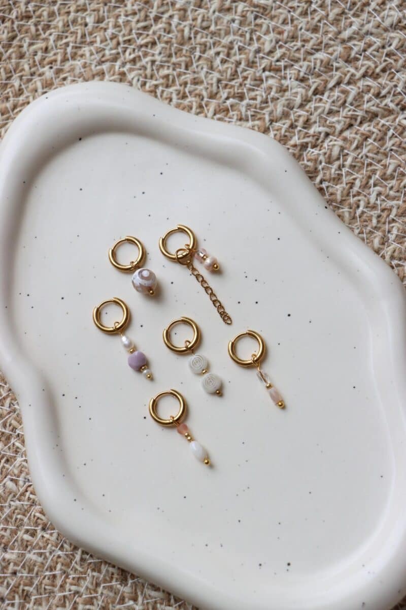 Oorbel Single Hoop Lagoon-gold