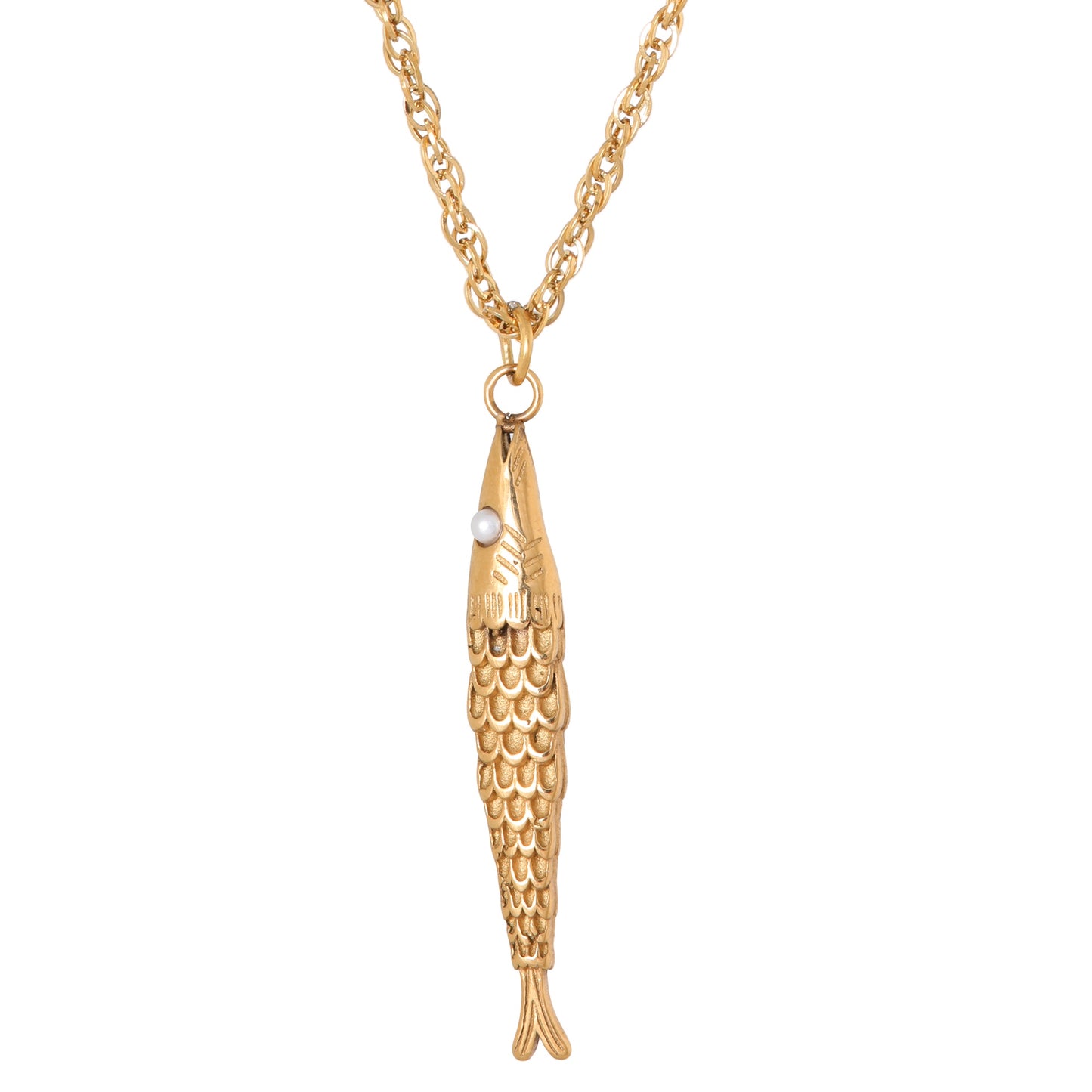 Ketting Catch of the day-gold