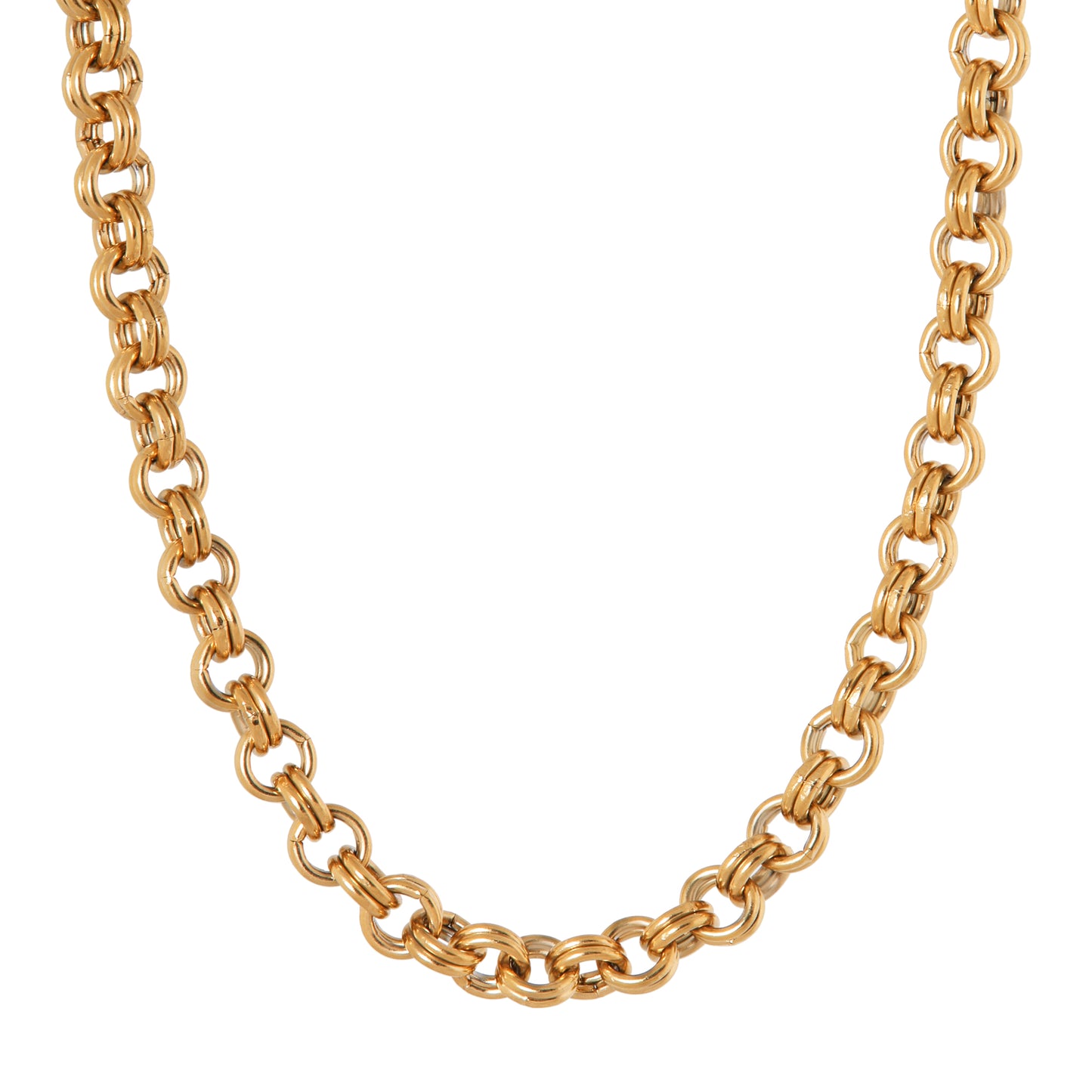 Ketting Circles-gold