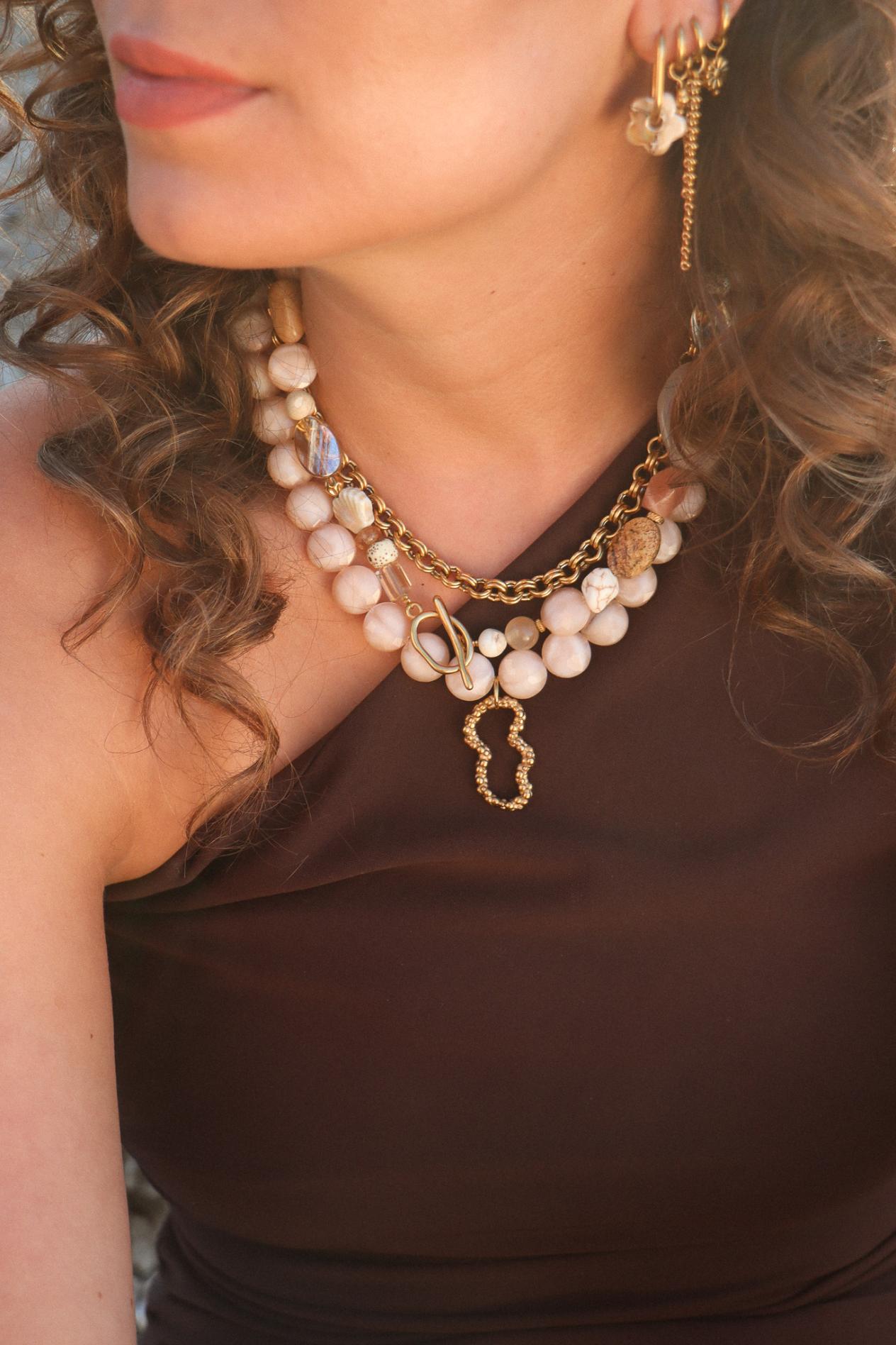 Ketting Circles-gold