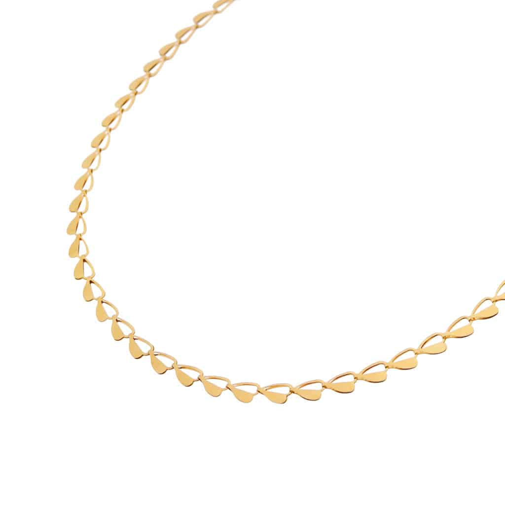 Ketting Half Heart-gold