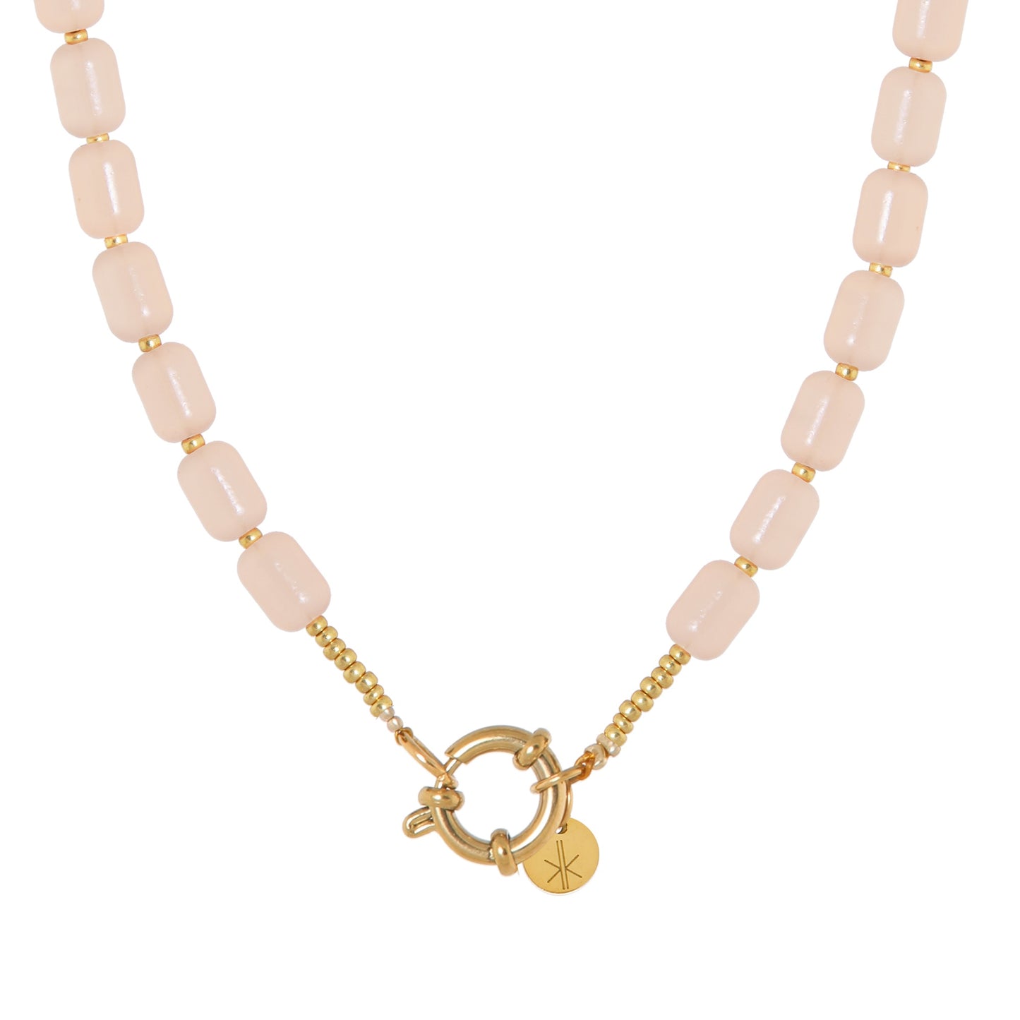 Ketting Natural Beads-gold