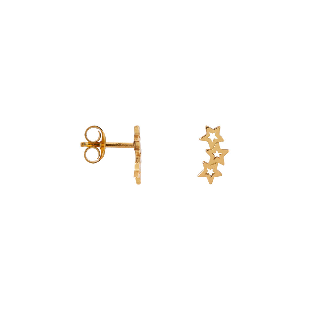 Studs Little stars-gold