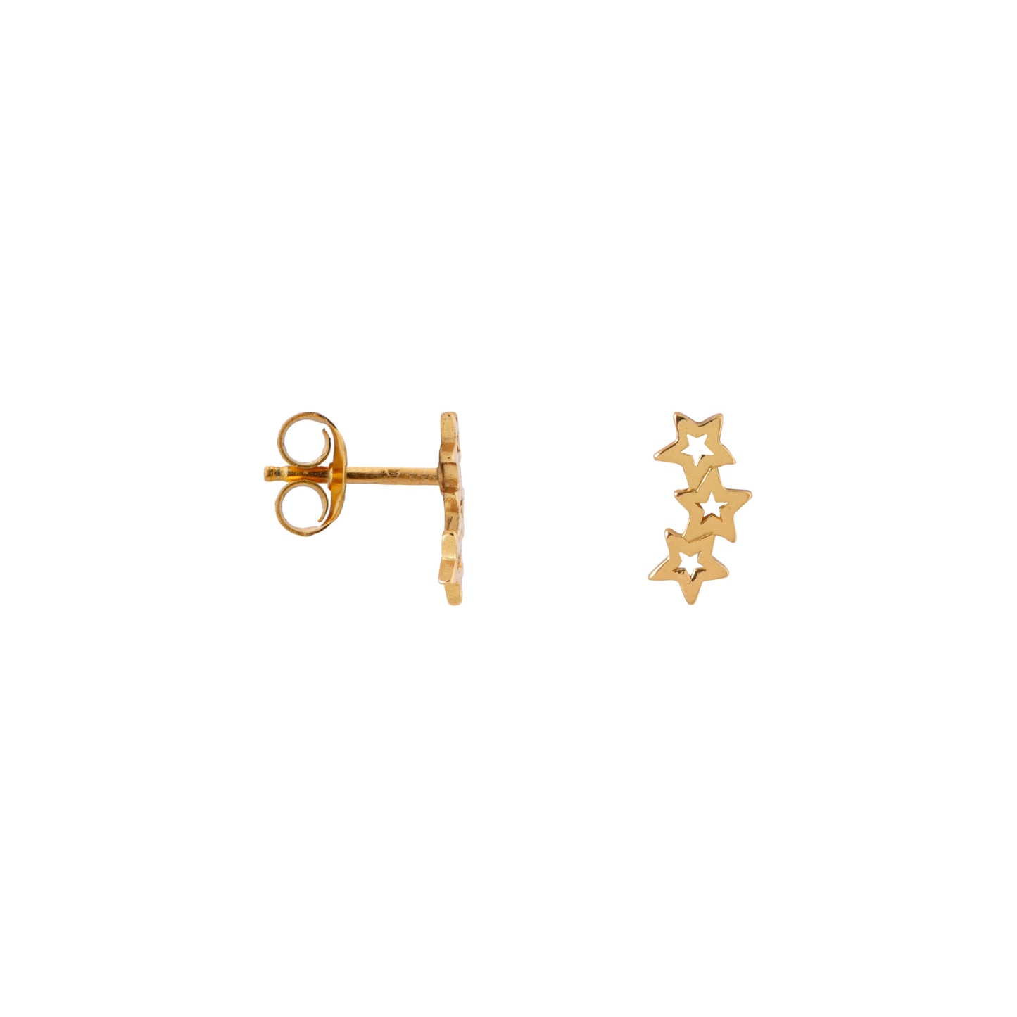 Studs Little stars-gold