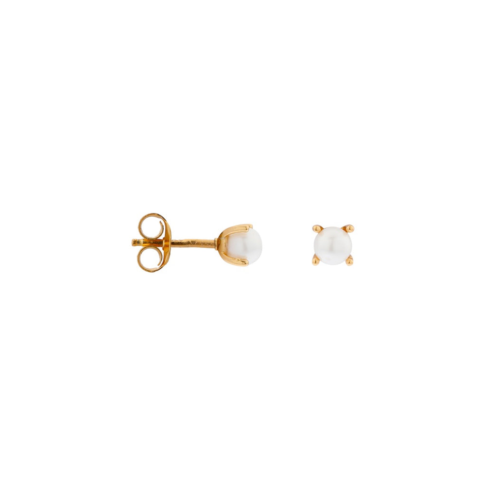 Studs Pearl-gold