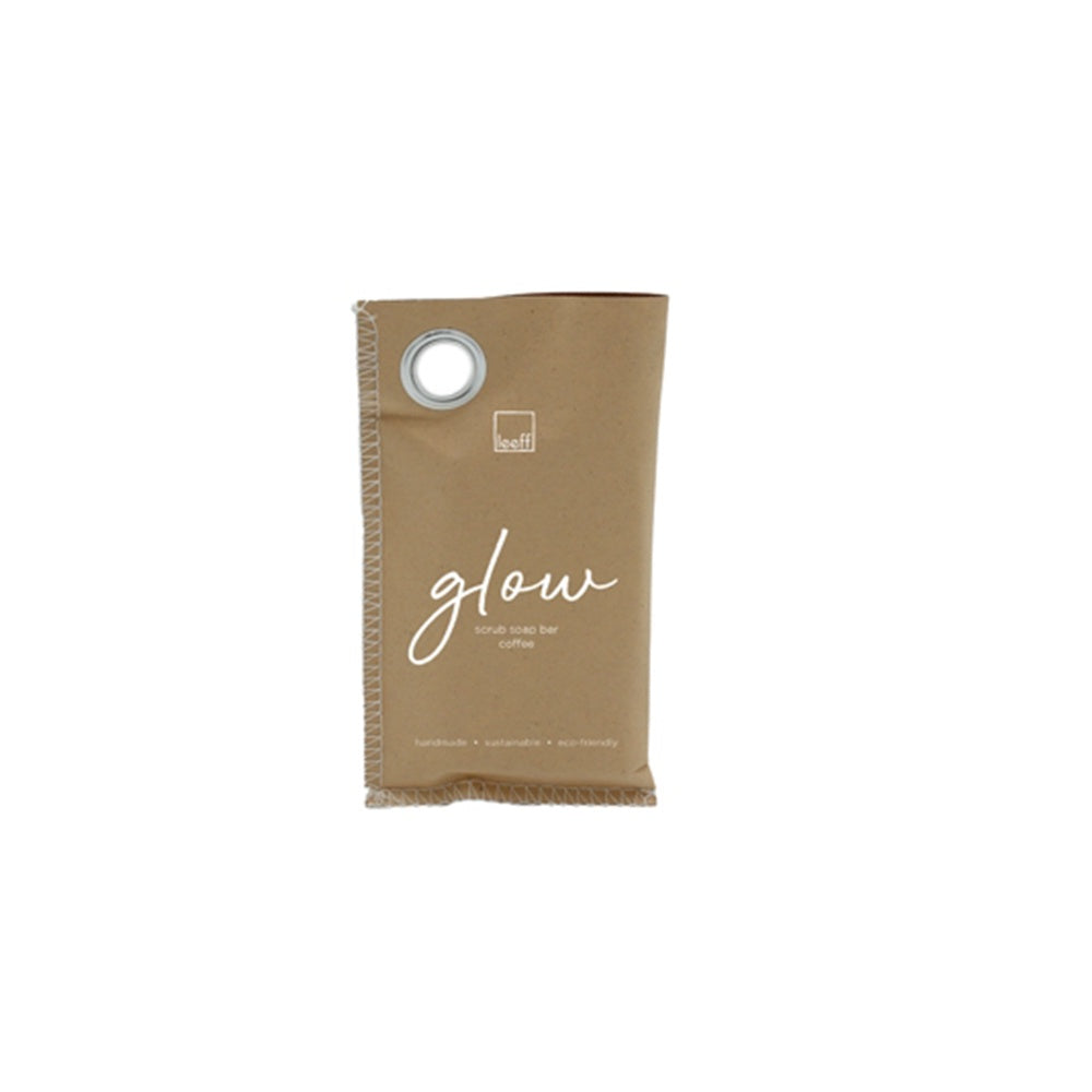 Zeepbar in Giftbag 'Glow'-scrub/coffee