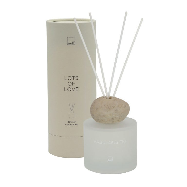 Huisparfum Stone Diffuser 'Lots of love'-fabulous fig