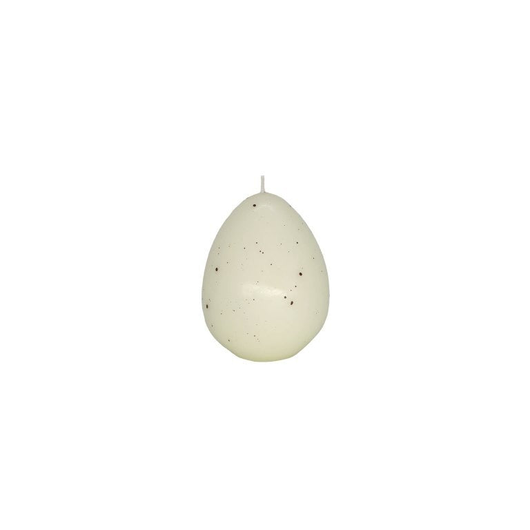 Kaars Egg Elise L-wit