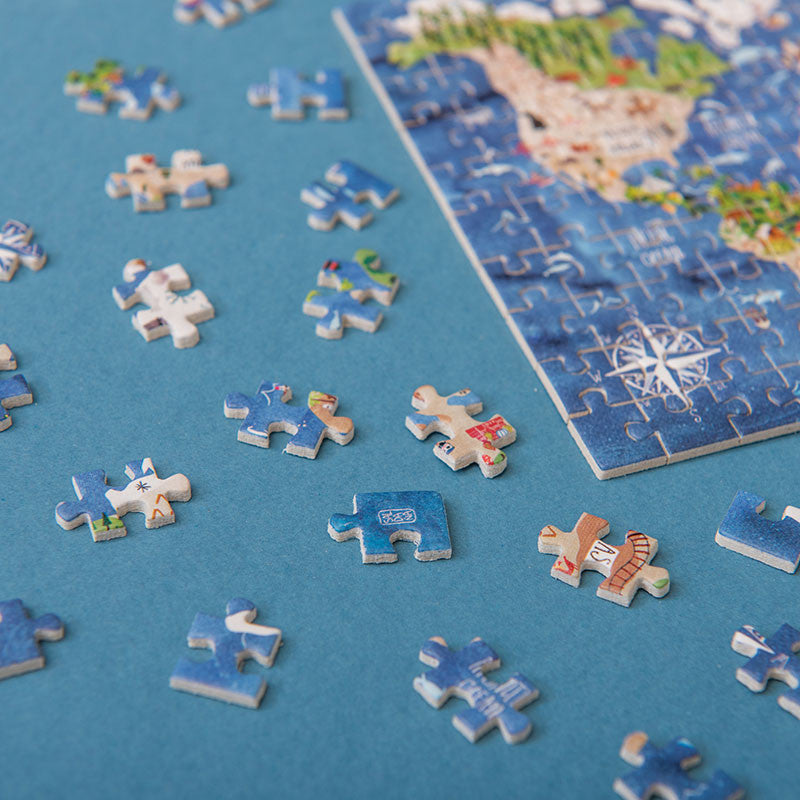 Micro Puzzel 12+ jaar DISCOVER THE WORLD-150pcs