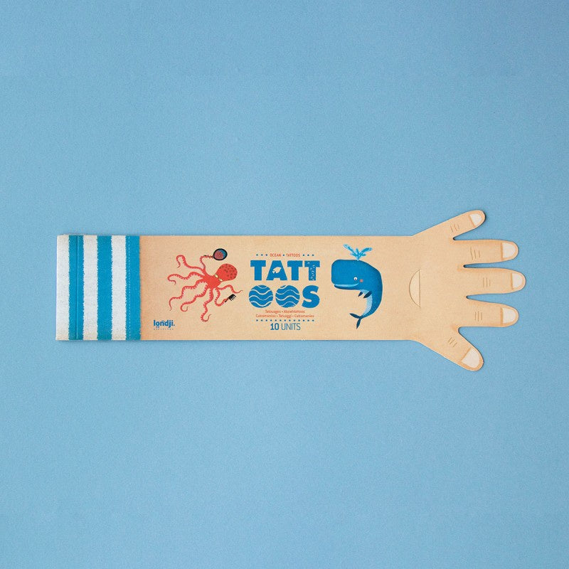 Tattoo Hands 3+ jaar OCEAN