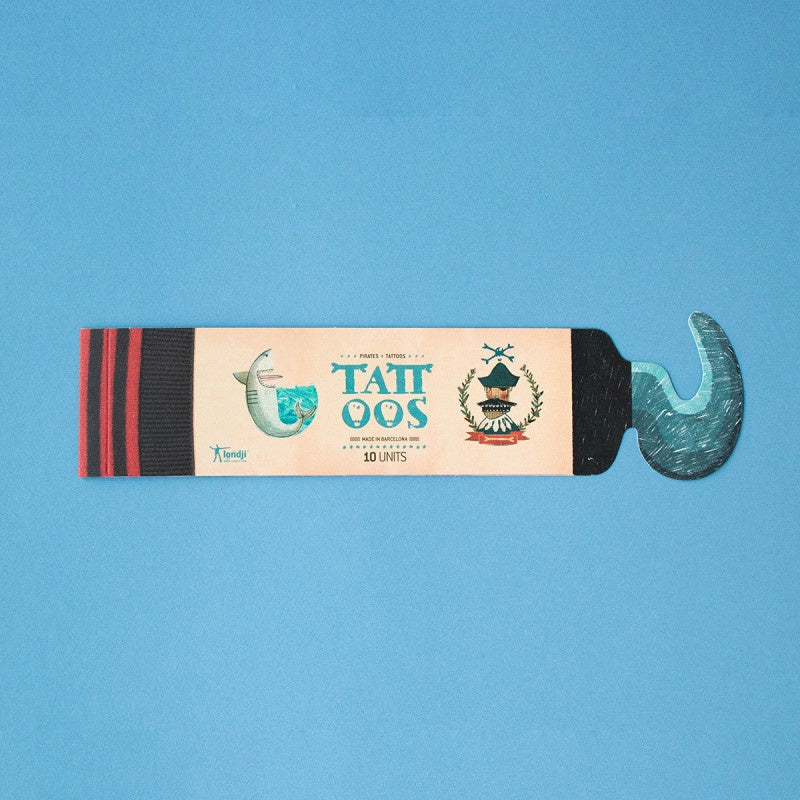 Tattoo Hands 3+ jaar PIRATES