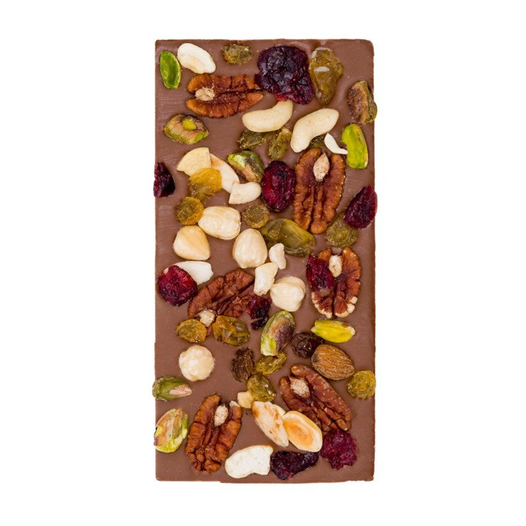 Love in a Box Chocolade Bar Melk-Cranberry/Notenmix