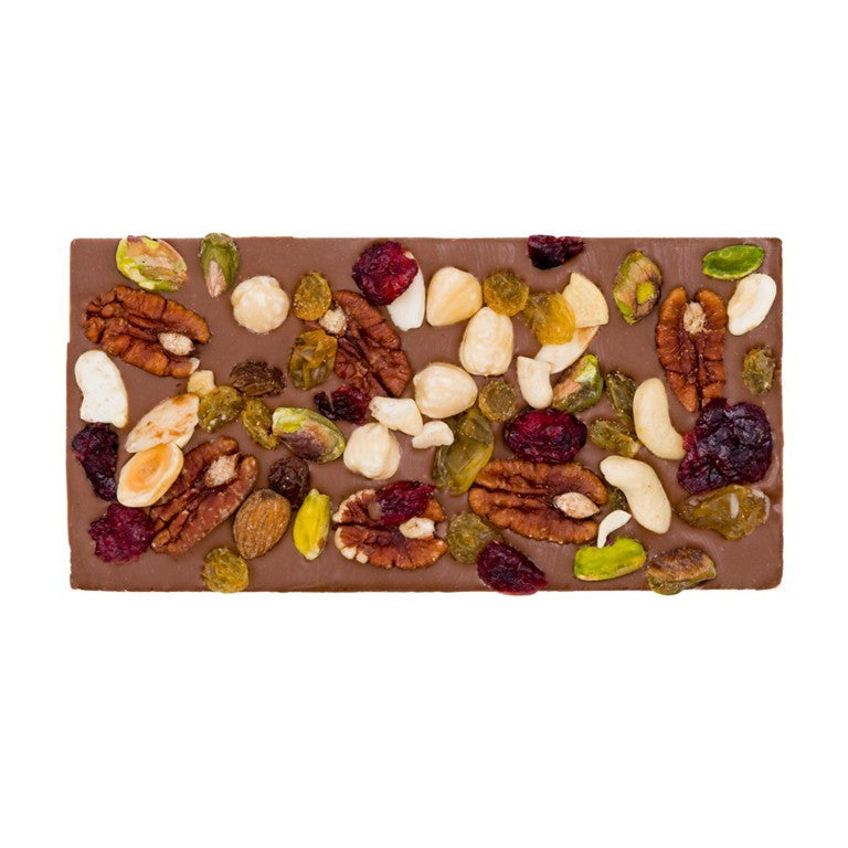 Love in a Box Chocolade Bar Melk-Cranberry/Notenmix