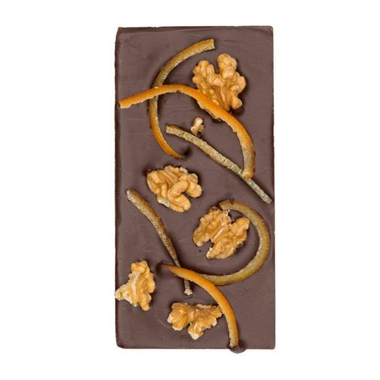Love in a Box Chocolade Bar Puur-Walnoot/Sinaasappel