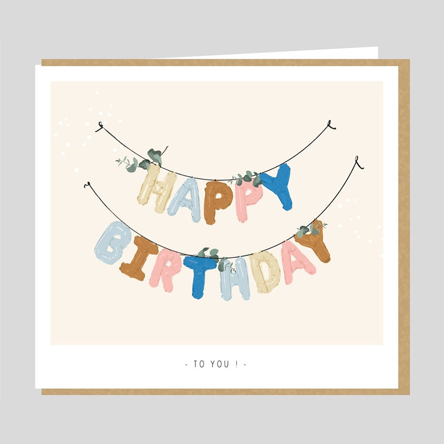 Wenskaart-Happy Birthday to You!