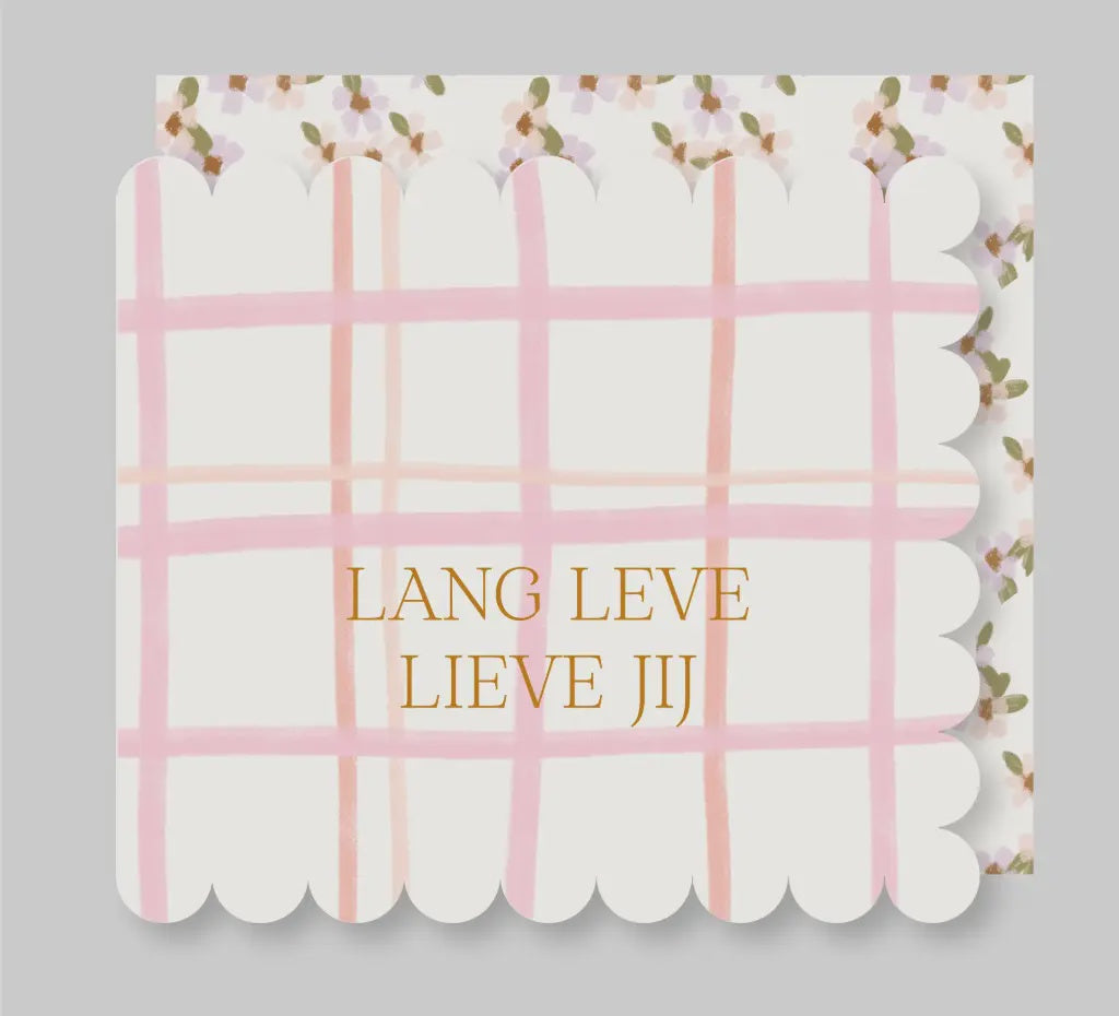 Wenskaart-Lang leve lieve jij