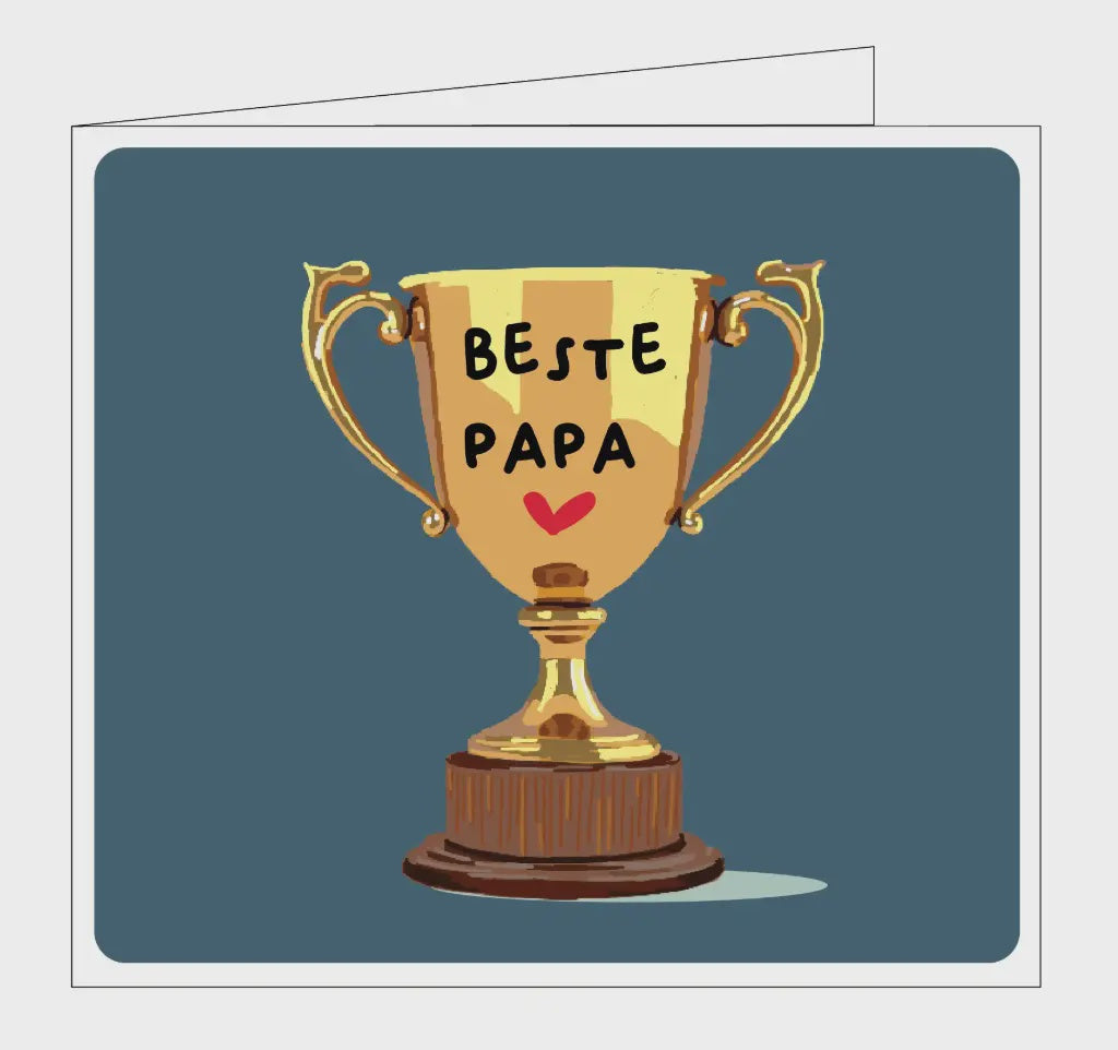 Wenskaart-Beste papa