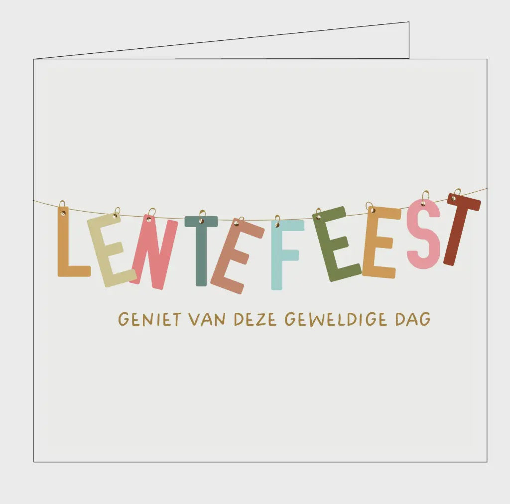 Lentefeest-Geniet van deze geweldige dag