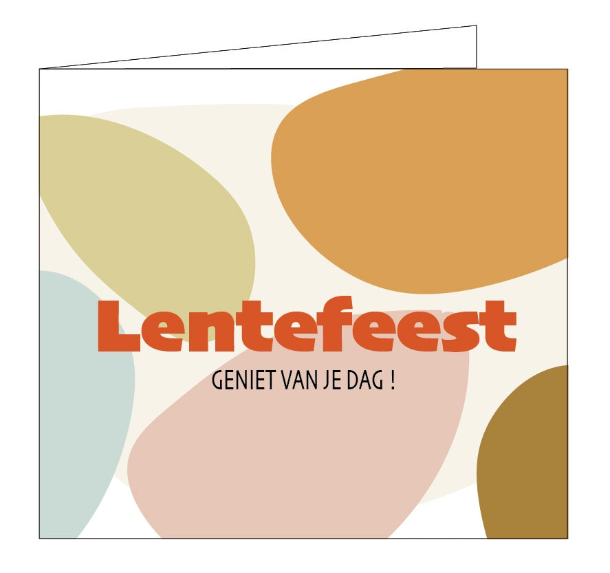 Wenskaart-Lentefeest! Geniet van je dag