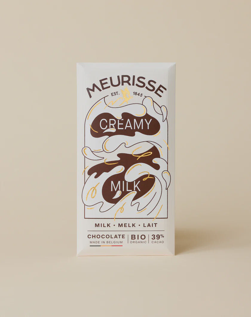 Meurisse Milk Chocolate with Creamy Milk-100gr