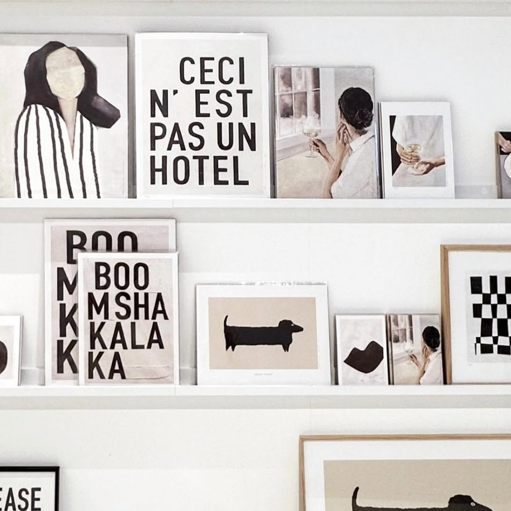
                      
                        Art Print Poster 'Hotel'-black
                      
                    