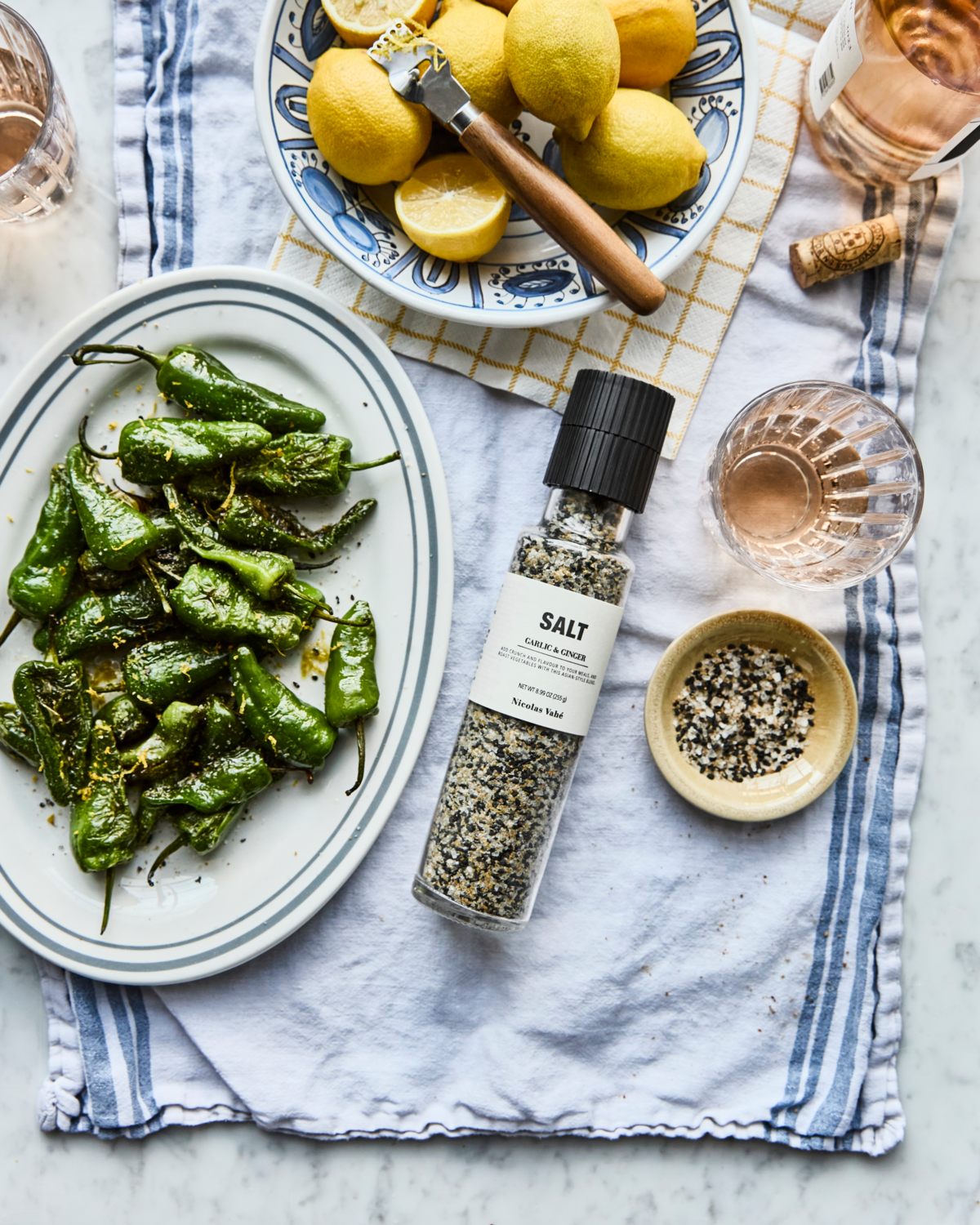 Nicolas Vahé Salt-garlic & ginger