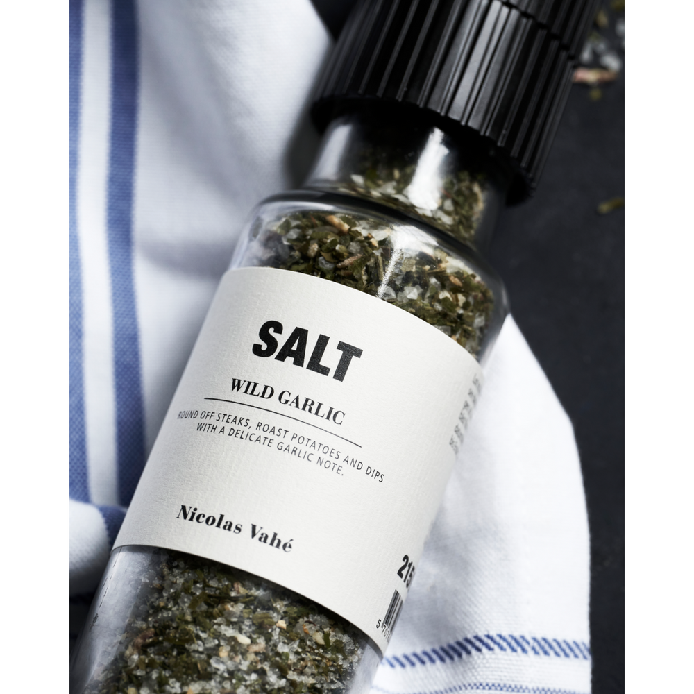 
                      
                        Nicolas Vahé Salt-wild garlic
                      
                    