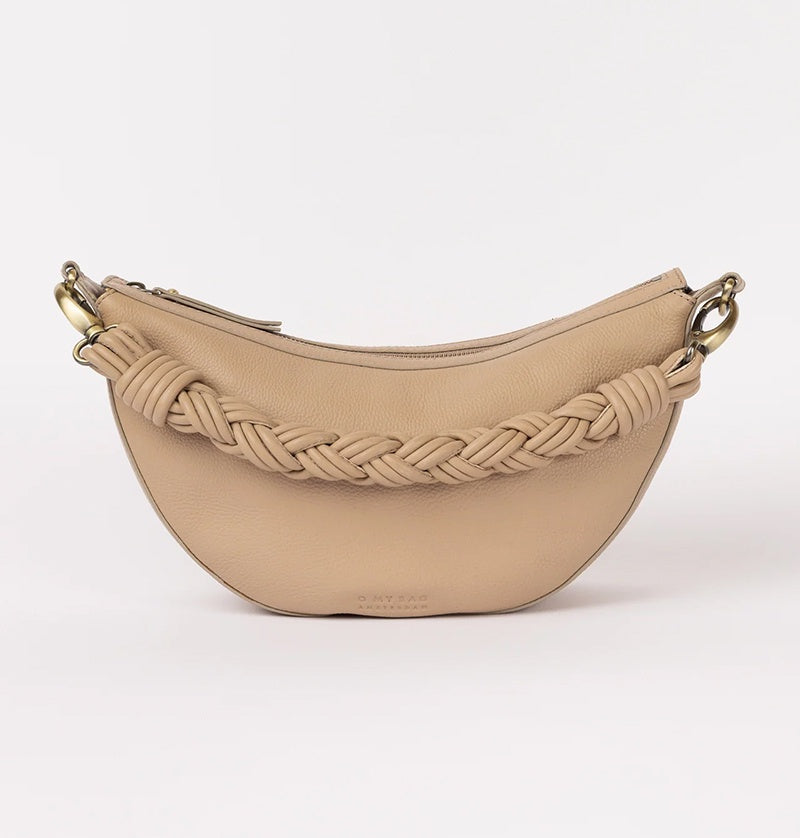 *PRE-ORDER* Leo Bum Bag Twisted Handle-Sand (Soft Grain leather)