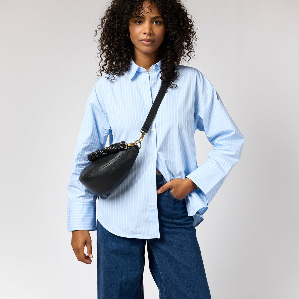 
                      
                        Leo Bum Bag Twisted Handle-Black (Soft Grain leather)
                      
                    