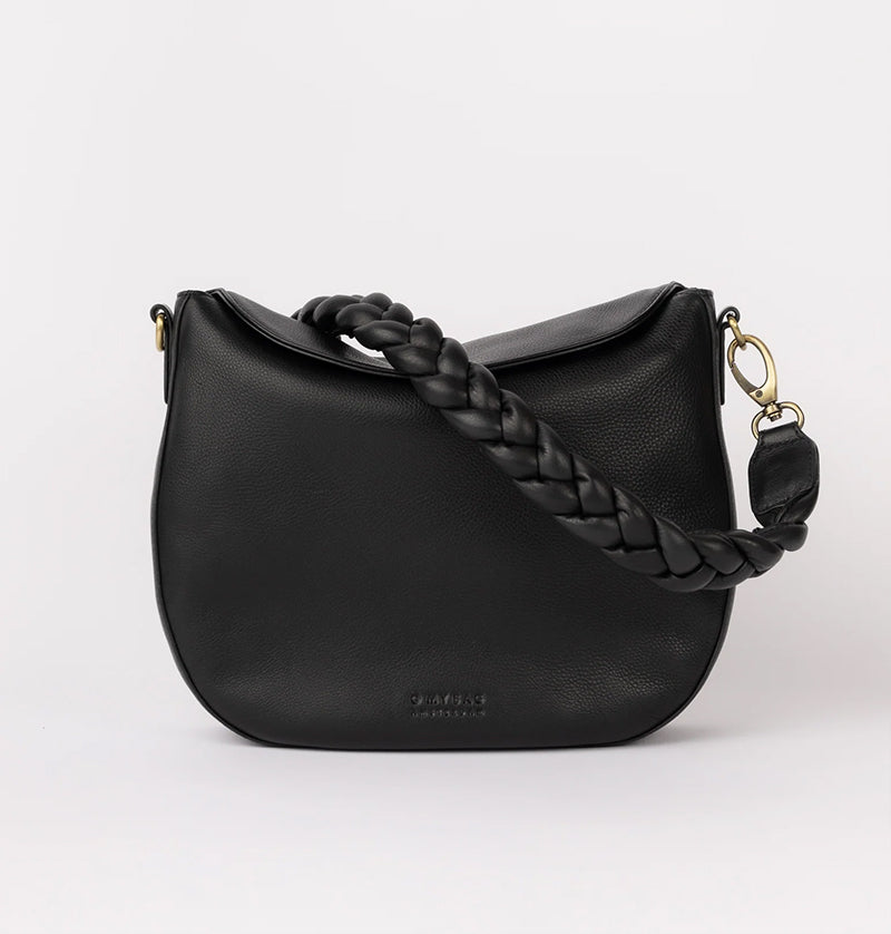 Handtas Lana / 2 Straps-black (soft grain leather)