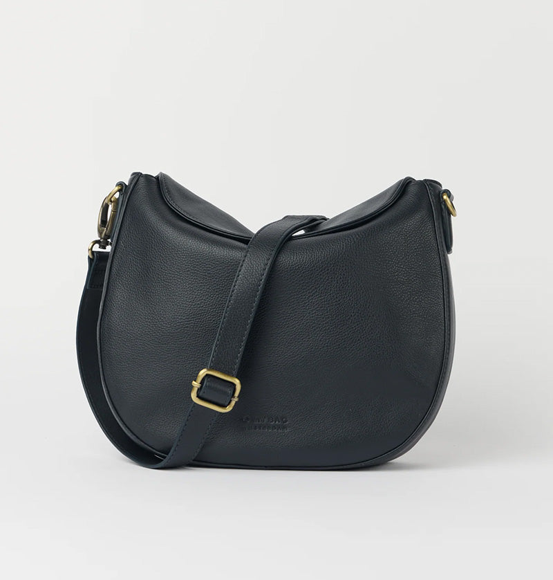 Handtas Lana / 2 Straps-blue (soft grain leather)