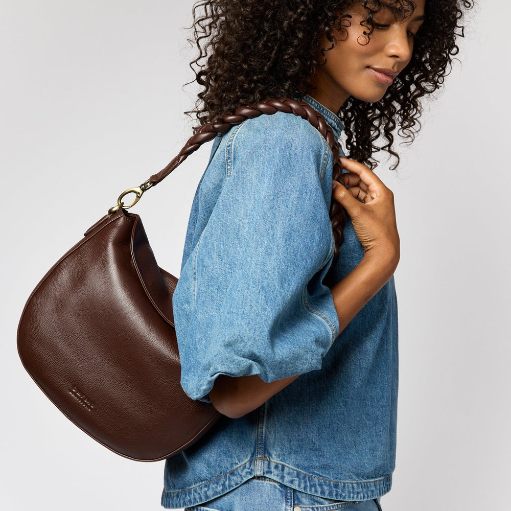 
                      
                        Handtas Lana / 2 Straps-chocolate (soft grain leather)
                      
                    