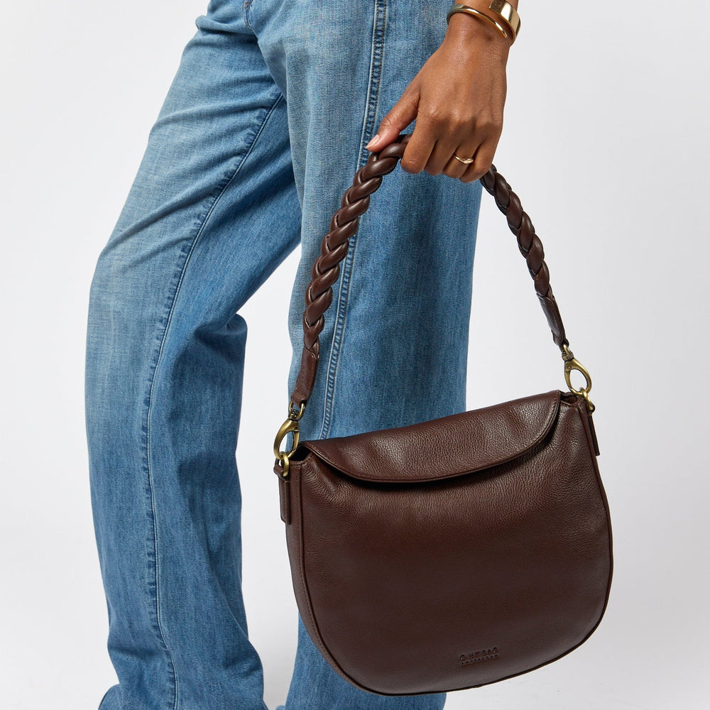 
                      
                        Handtas Lana / 2 Straps-chocolate (soft grain leather)
                      
                    