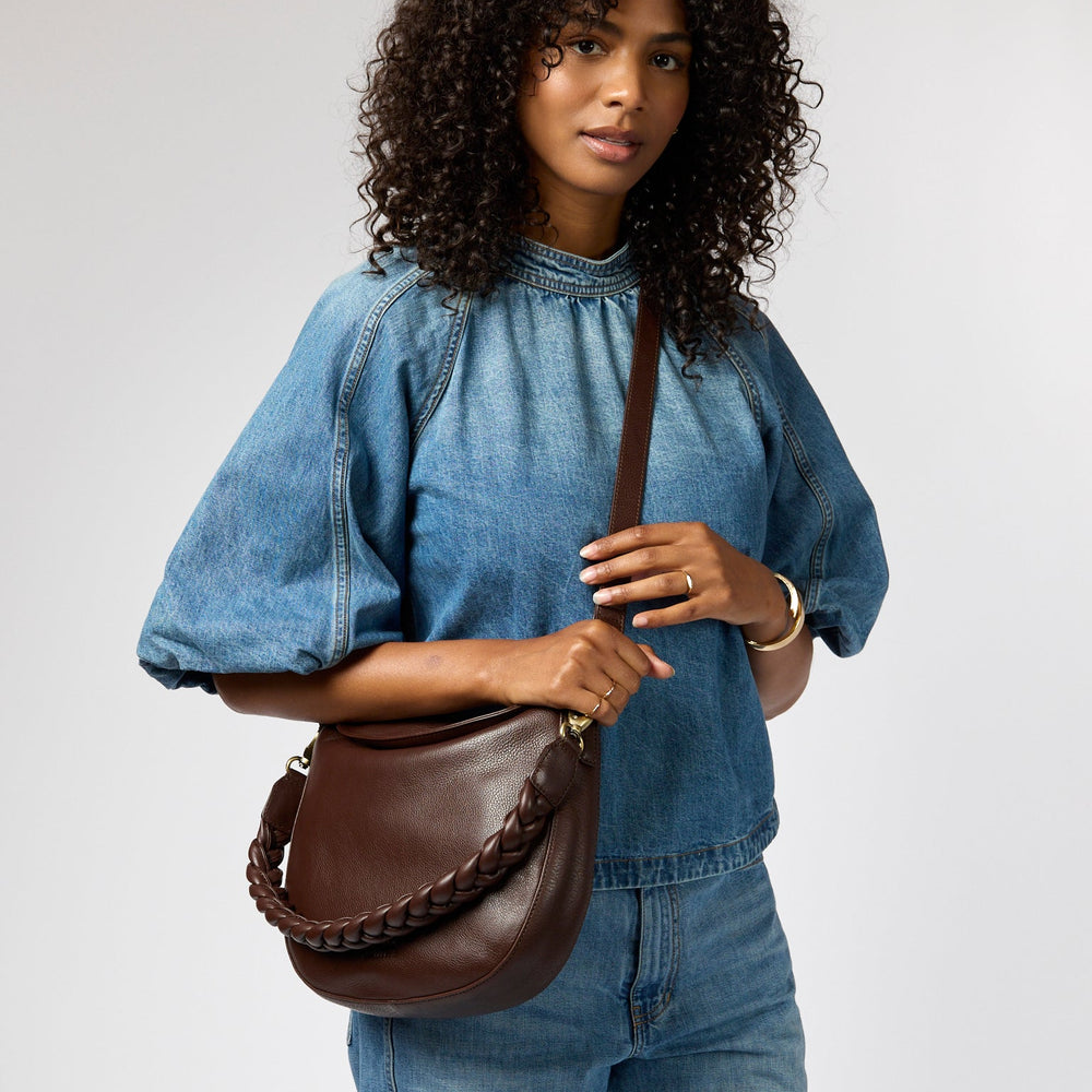 
                      
                        Handtas Lana / 2 Straps-chocolate (soft grain leather)
                      
                    