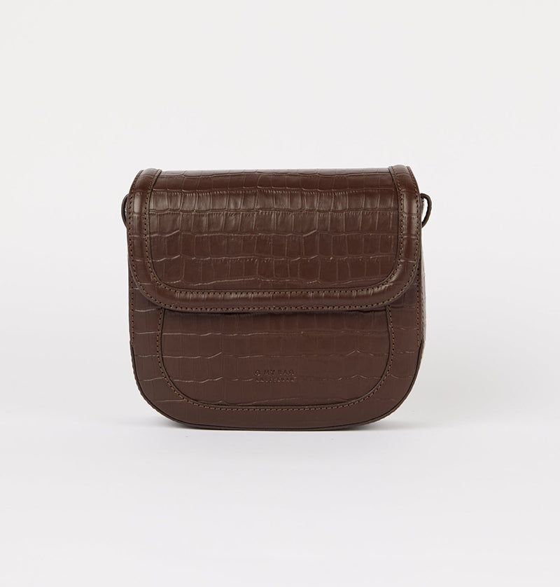 
                      
                        Handtas Nina Croco Print Leather-chocolate (classic leather)
                      
                    