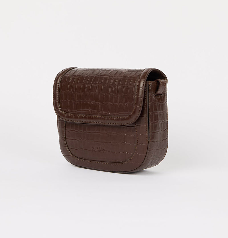 
                      
                        Handtas Nina Croco Print Leather-chocolate (classic leather)
                      
                    