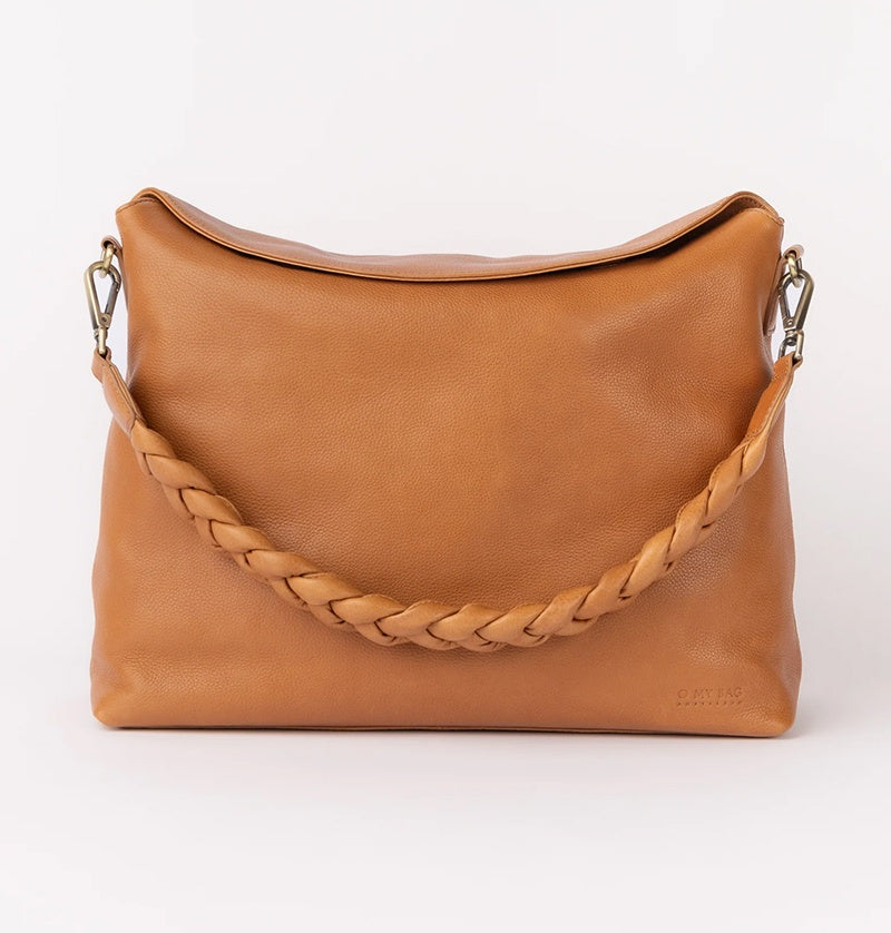 Handtas Sienna / 2 Straps-wild oak (soft grain leather)