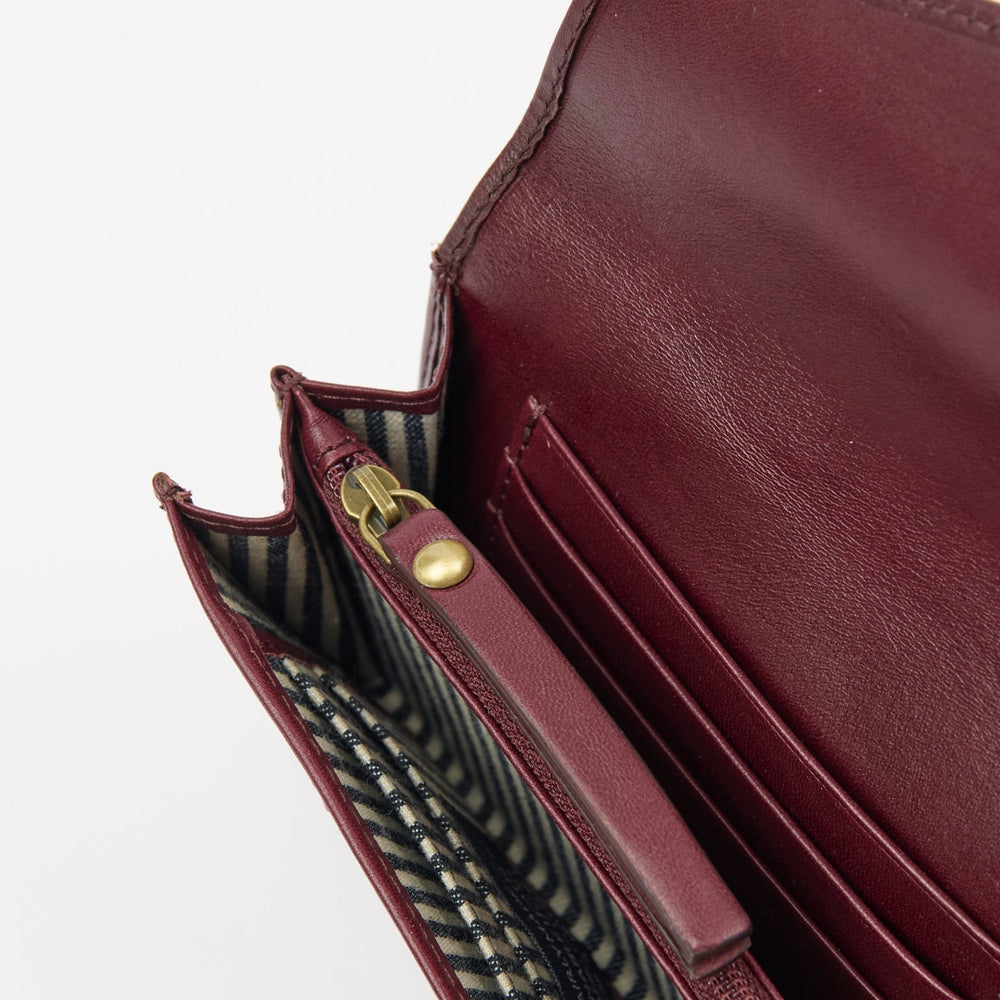 Jo's Purse/Wallet-cherry (classic leather)