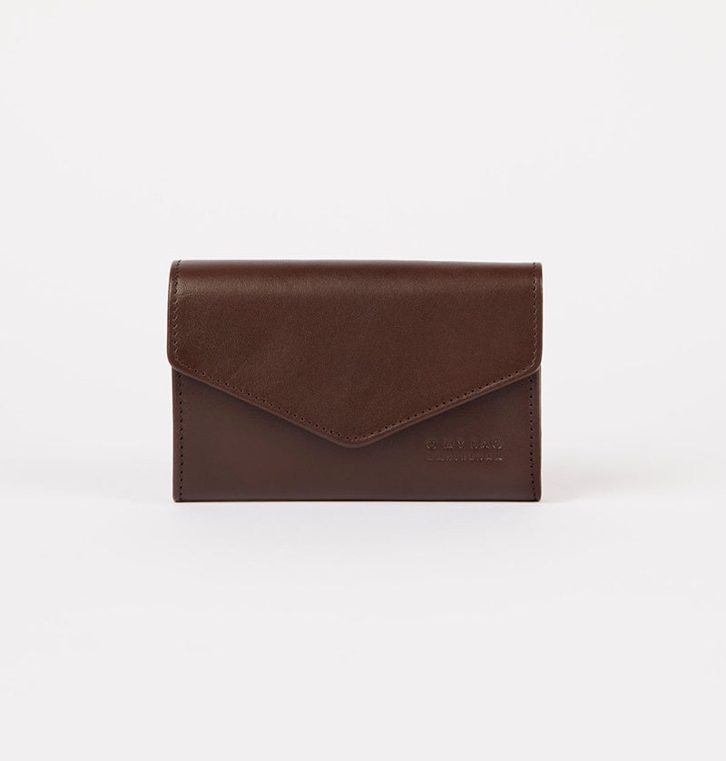 Jo's Purse/Wallet-chocolate (classic leather)